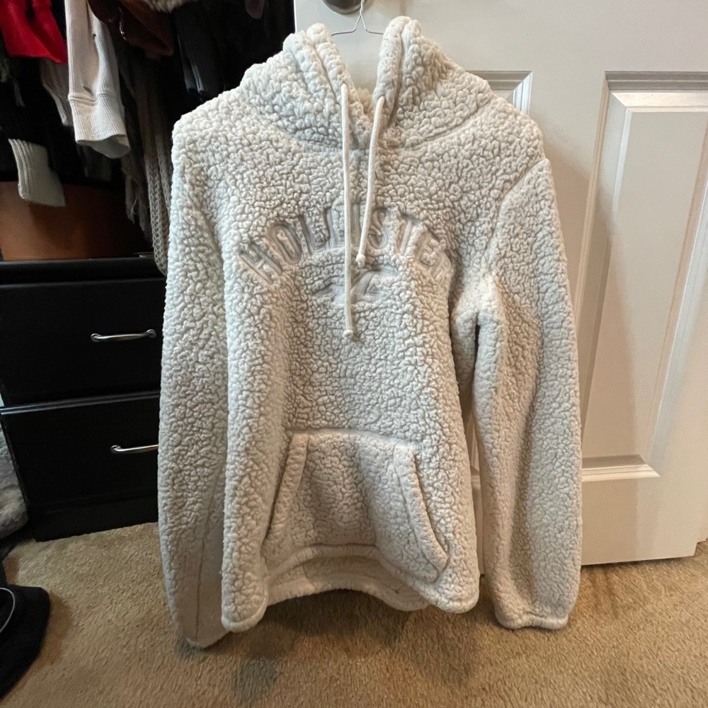 Hollister teddy hoodie